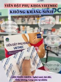 [VietMec] Viên đặt phụ khoa VIETMEC giảm khí hư, giảm ngứa chăm sóc vùng kín
