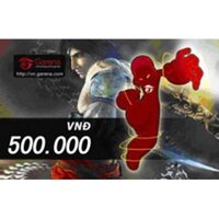 Vietnamese Garena recharge card with a face value of 500000 Vietnamese dong Vietnamese network token card with a face va