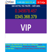 Viettel 09 đẹp - Chọn số - Sim Trả TRước, 4G, nghe gọi, Toàn quốc, Sim có những gói cước 4g hấp dẫn