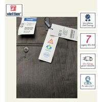 VIETTIEN - QUẦN TÂY NAM 1N4306, 80% POLY, 20% RAYON, MÀU NÂU D. BROWN