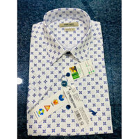 Viettien♥️FREESHIP♥️ - Áo sơ mi nam ngắn tay  cao cấp fom regular,vạt ngang -sơ mi công sở Việt Tiến