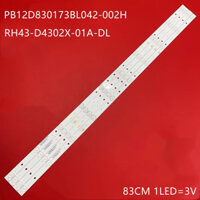 Viettronics 430 - Bộ 4 thanh 10 led 3v 83cm cho tivi Viettronics 430 PB12D830173BL042-002H