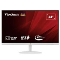 ViewSonic VA2432-H-W Monitor – White, 24 inch, FHD, IPS, 100Hz, Frameless Design