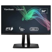 ViewSonic VP2456 Monitor – 24 inch, FHD (1920×1080) IPS, Pre-Calibrated, 60W USB-C, Pantone Validated 100% sRGB, Delta E<2