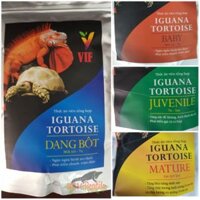 VIF - Thức ăn cho iguana và rùa cạn (bột, hạt nhỏ, hạt vừa)