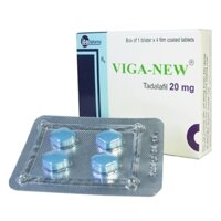 Viga new Tadalafil 20mg Z120 (H/4v)