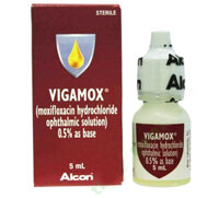 VIGAMOX 0,5% 5 ml thuốc nhỏ mắt