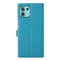 Vili Thời Trang Da PU Mềm TPU Vỏ Motorola Moto Edge 20 Lite Khóa Từ Flip Cover Ví Đựng Thẻ Đứng