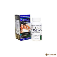 Vimax Pills, Viên tăng cường sinh lực, trị yếu sinh lý, kích thước dương vật cho Nam