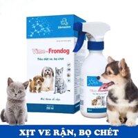 Vime- FRONDOG Th uốc xịt ve rận cho chó mèo VIME FRONDOG 250ML