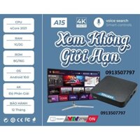 VINABOX A15 - RAM 2GB ROM 16GB, MẪU VINABOX MỚI NHẤT NĂM 2020 HỖ TRỢ TÌM KIẾM GIỌNG NÓI, GIAO DIỆN ANDROID TV