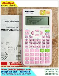VINACAL 680EX PLUS; MÁY TÍNH HỌC SINH MANG VÀO PHÒNG THI VINACAL 680EX PLUS CHÍNH HÃNG _BẢO HÀNH 2 NĂM
