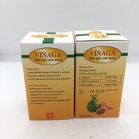 Vinaga dầu gấc viên nang lọ 100 viên nang Việt Nam