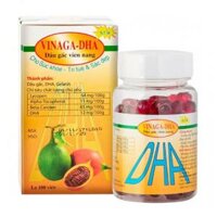 Vinaga DHA 100 viên – Dầu gấc chống oxy hóa, tăng cường thị lực