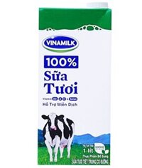 Vinamilk 1 lít 100% sữa tươi (có đường)