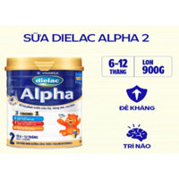 Vinamilk Dielac Alpha 2 900g Dành cho bé từ 6-12 tháng