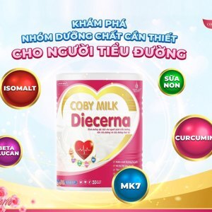 Sữa bột Vinamilk Diecerna - hộp 400g (hộp thiếc dùng cho người bị bệnh đái tháo đường, người ốm)