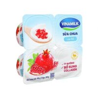 Vinamilk sữa chua lựu đỏ ít đường*4