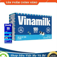 Vinamilk Sữa tươi 180ml ít đường (thùng/ 48 hộp) - DÀNH CHO TRẺ TRÊN 1 TUỔI-[Chính hãng]- [Date mới]