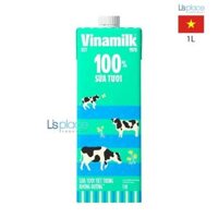 Vinamilk sữa tươi không đường hộp 1L