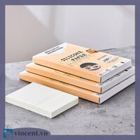 [Vincent.vn] 200 Giấy Dầu Làm Bánh Giấy Dầu Silicon Chống Dính Cho Chảo Chiên Không Khí Nướng Bánh