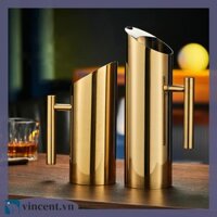 [Vincent.vn] Ấm Siêu Tốc Nước Lạnh 1.5 / 2L Bia Inox Bình Rượu Vang Đỏ Cho Nước Trái Cây Cà Phê Rượu