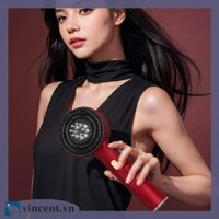 [Vincent.vn] Dụng cụ bôi dầu tóc điện 2 trong 1 Bàn chải massage da đầu Bàn chải tóc điện