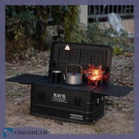 [Vincent.vn] Vỏ đèn cắm trại DIY Phụ kiện chiếu sáng bóng đèn lồng ngoài trời chống mài mòn