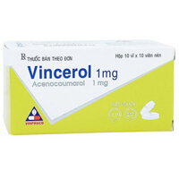 Vincerol 1mg điều trị bệnh tim gây tắc mạch, nhồi máu cơ tim