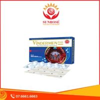 Vindermen Plus - Viên Uống Hỗ Trợ Cải Thiện Thiểu Năng Tuần Hoàn Máu Não