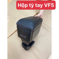 Vinfast VF5 Hộp Tỳ Tay cao cấp Màu đen M03 có cổng sạc USB tiện lợi sẵn ốc đi kèm và tự lắp đặt