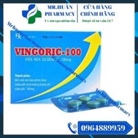 Vingoric 100 (Hộp 1 vỉ x 4 viên) – Thuốc điều trị rối loạn cương dương, yếu sinh lý