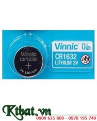 VINNIC CR1632, Pin 3V Lithium VINNIC CR1632 (130mAh) chính hãng