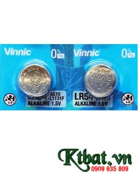 VINNIC L1131; Pin cúc áo 1.5v Alkaline VINNIC L1131F, AG10, LR1130
