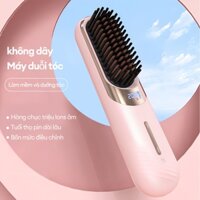 VIOKIN Lược điện chải thẳng tóc ion âm cao cấp, tạo kiểu chuyên nghiệp máy uốn duỗi tóc, làm xoăn ép