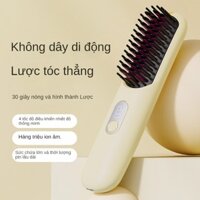 VIOKIN Lược duỗi tóc điện không dây ion âm cao cấp - Không hư hại tóc, dùng được cả cho uốn tóc và duỗi thẳng