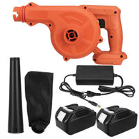 VIOLEWORKS Cordless Electric Air Blower Leaf Sweeper Vacuum Suction Hose Dust Collector Computer Cleaner