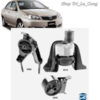 Vios 02-06 Cao su chân máy phía trước sau Toyota thế hệ 8 đời 2002 2003 2004 2005 số sàn động cơ 1.3 1.5 số sàn tự động