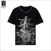 VIP Áo phông T-Shirt unisex in hình 3D  cute - Áo thun hàng hiệu cao cấp chất mát mùa hè MENSON M2002