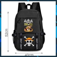 VÍP -  Balo in hình Luffy Ace One Piece độc đẹp giá rẻ  / bán chạy nhất