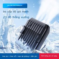 [VIP] Công trường xây dựng quạt gắn thắt lưng Quạt mini đa chức năng gắn cổ có thể sạc lại ngoài t