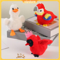 (Vip) Đồ chơi vịt thú cưng có thể sạc lại Rung Đồ chơi vịt tạo ra âm thanh Đồ chơi vịt vỗ nhẹ Đồ chơi mèo con có thể sạc lại Đồ chơi sang trọng chống cắn Đồ chơi tập thể dục vui nhộn cho mèo Bán chạy nhất Đông Nam