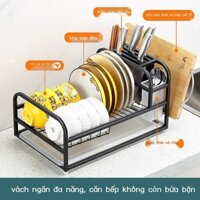 [VIP] Đồ dùng nhà bếp inox giá để bát đĩa để rửa chén, dao kéo, tủ, kệ đựng đồ gia dụng