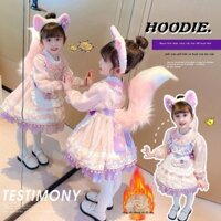 [VIP] Lina Belle Bé Gái Đầm Công Chúa 2023 Mùa Xuân Thu Mới Váy Đầm Bé Gái Phương Tây Đầm