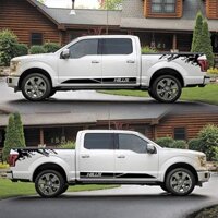 [VIP] Set 2 Miếng Dán Decal Vinyl Trang Trí Xe Hơi Hilux Toyota corolla cross viso veloz cross Hình dán ô tô tx