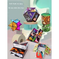 [VIP]3D Đa Dạng Vô Hạn Khối Rubik Hình Học Âm Thanh Nổi Biến Dạng Từ Tính Trẻ Rèn Luyện Tư Duy Giải Khối Lập Phương Rub