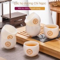 [VIP]Cừu béo Tách trà ngọc bích sứ nhỏ Chén chủ nhân Trung Quốc bộ quà tặng tùy chỉnh của người