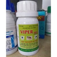 Viper 50EC 100ml là chế phẩm thuốc diệt côn trùng có công dụng diệt muỗi, ruồi, kiến, gián, bọ chét, sâu ăn lá, ve chó