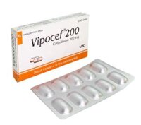VIPOCEF 200 (Cefpodoxime) Pharimexco – Chống nhiễm khuẩn, kháng virut (Hộp 10 viên)