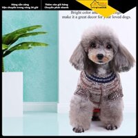 Virgina056 Thời trang Dễ thương Pet Dogs Áo len dệt kim Áo khoác mùa đông Quần áo giữ ấm